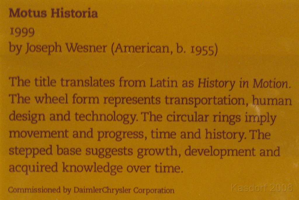 Chrysler Walter - Car Museum 2008 0395.jpg - A visit to the Walter P Chrysler museum located on the grounds of the sprawling Chrysler complex in Auburn Hills Michigan. A great collection of Chrysler brands through the years, AMC, Dodge, Willys, and others.